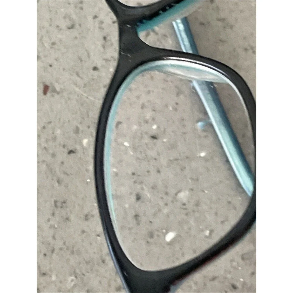 Alice & Frank AF301 Blue Black Cateye Womens Eyeglasses Frames ONLY 56-16-140